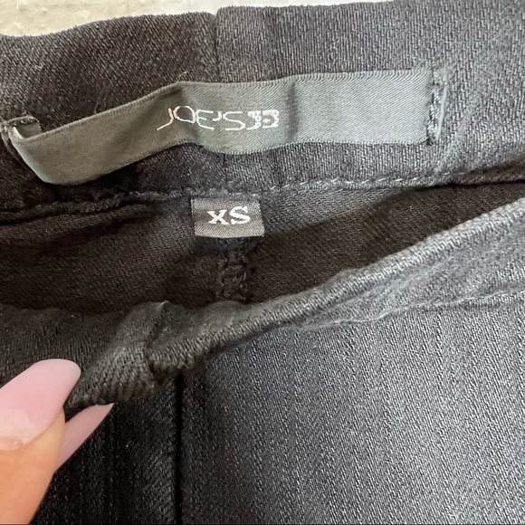 Joe's Jeans Women XS Skinny Jegging Black Pull On Inner Zipper Ankle Legging B4 - Picture 3 of 12